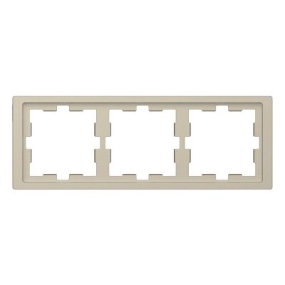 Рамка 3-постовая Schneider Electric Merten D-Life MTN4030-6533