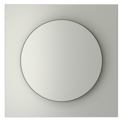 Накладка для светорегулятора поворотно-нажимного Voltum S70 (сталь) VLS002005