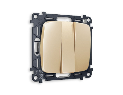 Комплект механизма 3-кл выключателя Ambrella Volt Omega MO605010