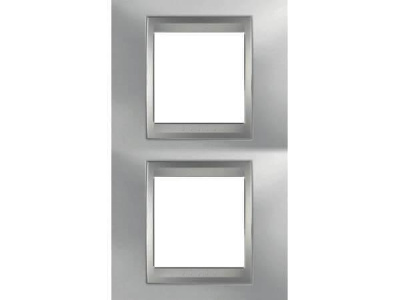 Рамка 2-постовая вертикальная Schneider Electric Unica Top MGU66.004V.038