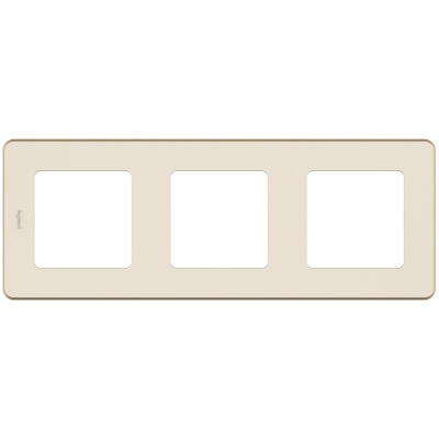 Рамка трехместная Legrand Inspiria 673951