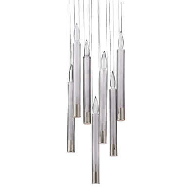 Подвесной светильник Delight Collection Candle P68094-7 chrome