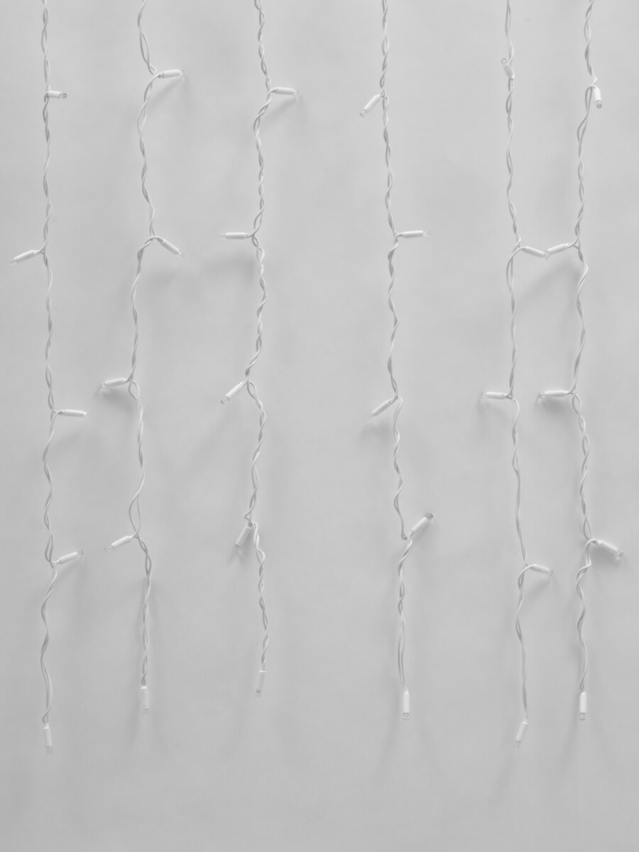 Светодиодная гирлянда (UL-00001355) Uniel занавес 220V белый ULD-C1515-160/TWK White IP67