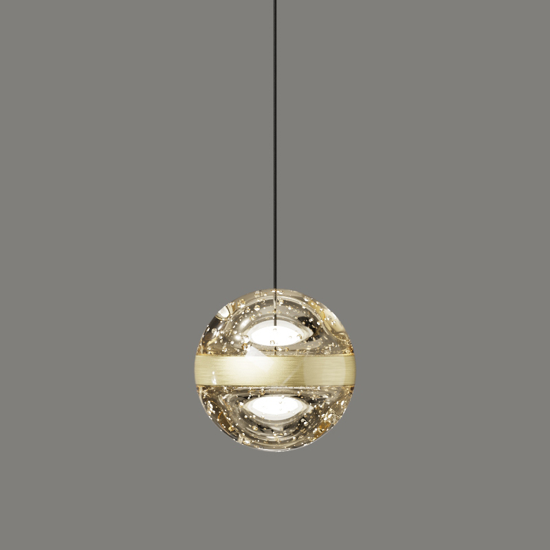 Подвесной светильник Delight Collection Frizzante MD23030088-1A brass/champagne