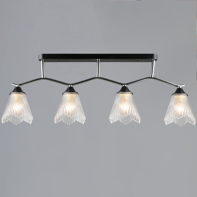 Потолочная люстра Reluce 77320-0.3-04 CH+BK