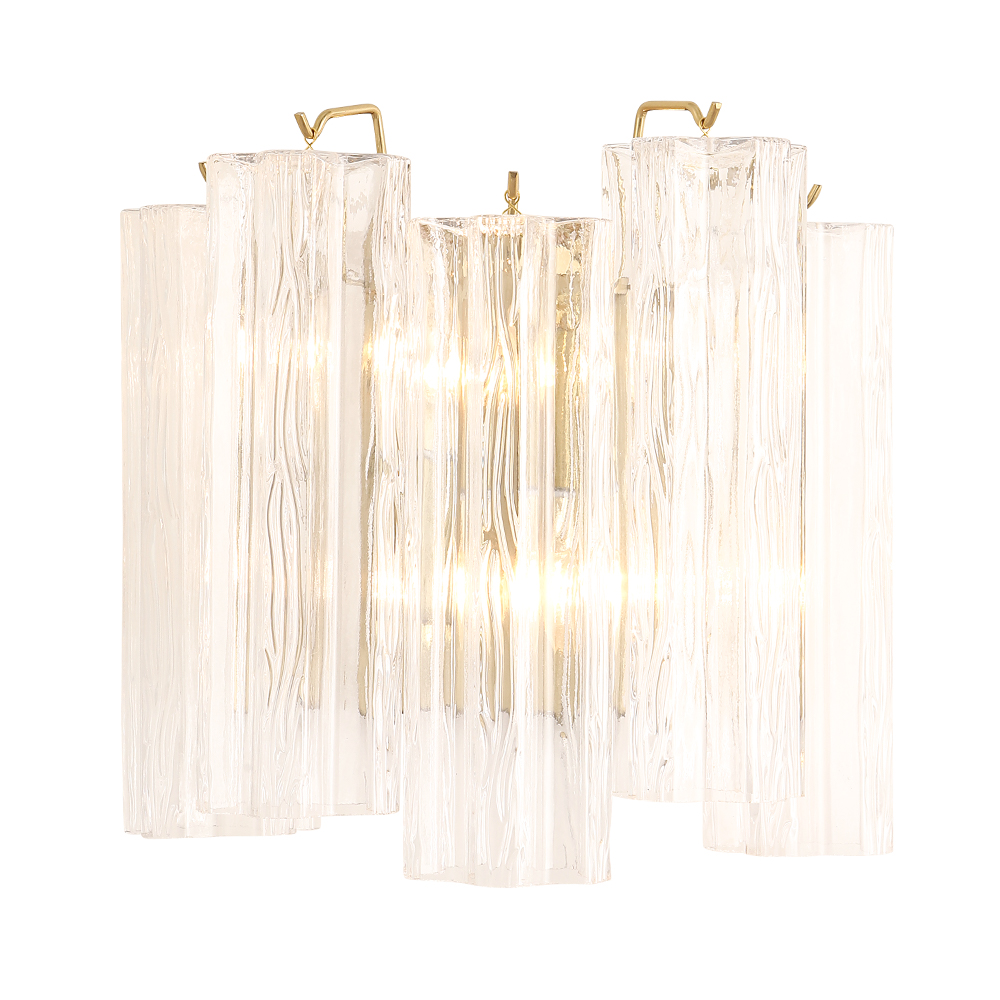 Настенный светильник Crystal Lux ROSE AP2 BRASS