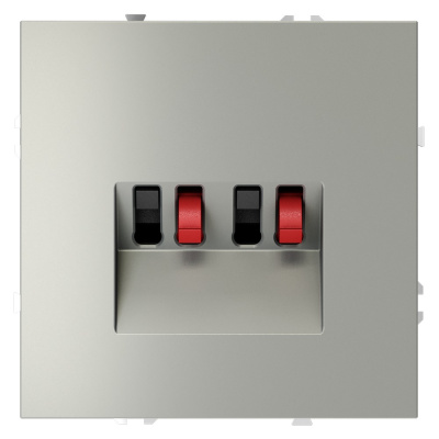 Розетка акустическая Voltum S70 VLS060305 (сталь)