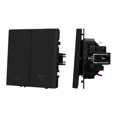 Механизм выключателя управления шторами Arlight SWT-NOBE-MKR2-SFPL-BK (230V, 10A) 054273