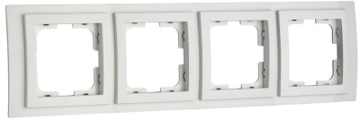 Рамка на 4 поста Mono Electric Larissa белый 103-191900-163