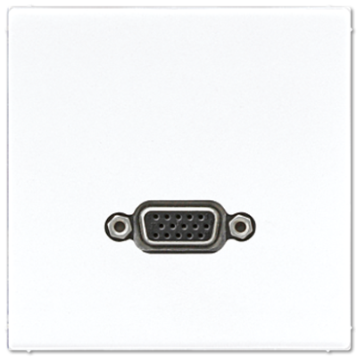 Розетка VGA Jung MALS1102WW