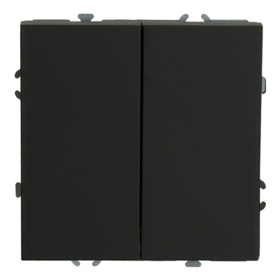 Выключатель 2-клавишный Stekker Эмили RSW10-5104-10ZK 50247