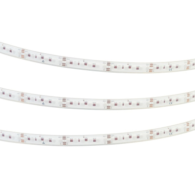Светодиодная лента герметичная Arlight DOT-PFS-X120-12mm 24V RGB (14 W/m, IP68, 5m) (5 лет) 058096