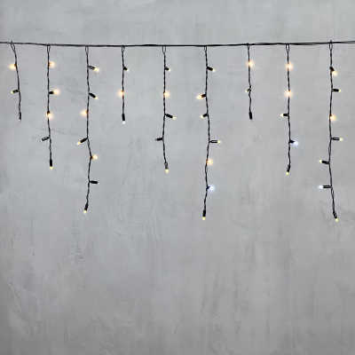 Гирлянда Бахрома с колпачком Laitcom (LTC) PIL120BLWCAP-11-2WW