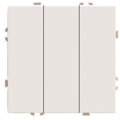 Выключатель 3-клавишный (механизм) Stekker Эмили 250В 10А RSW10-5108-08 кашемир soft touch 49896