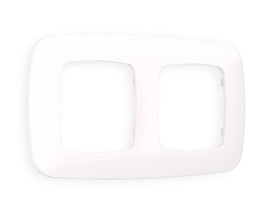 Рамка двухместная Ambrella Volt Ecta OF140202