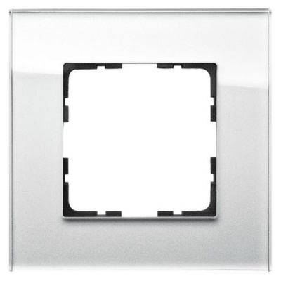 Рамка Jasmart G-Glass 1-постовая G1001GW