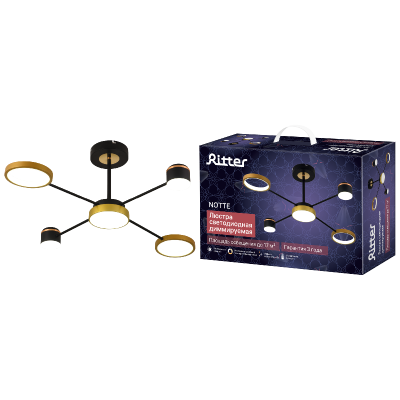 Люстра на штанге Ritter Notte 51595 5