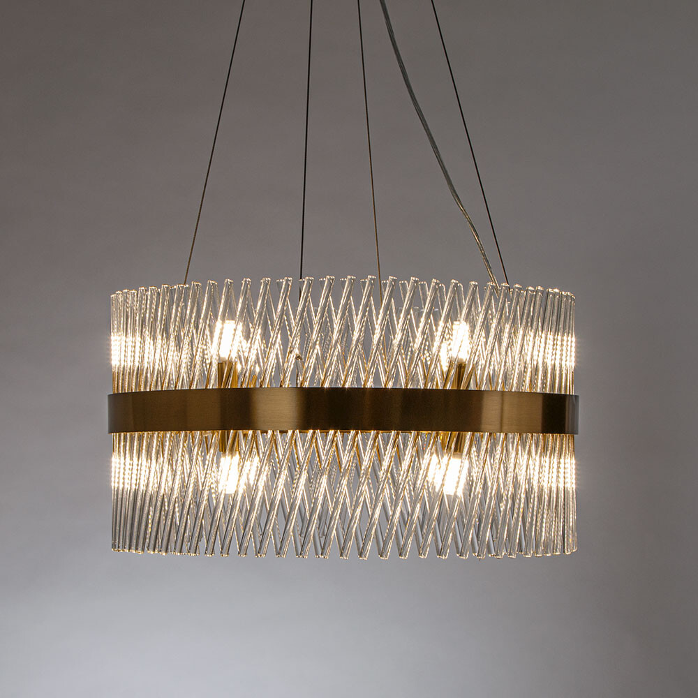 Подвесная люстра Arte Lamp Acapulco A1073LM-12PB