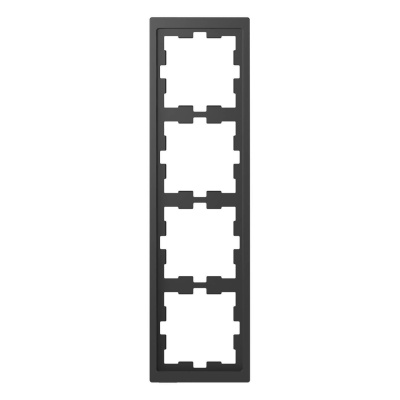 Рамка 4-постовая Schneider Electric Merten D-Life MTN4040-6534