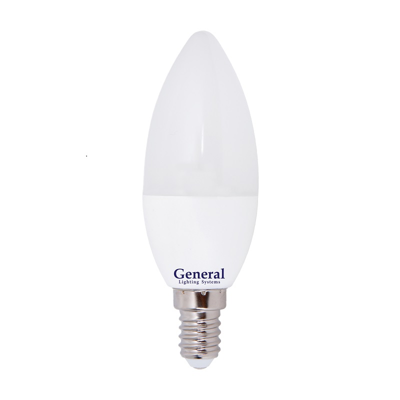 Светодиодная лампа General GLDEN-CF-7-230-E14-6500 638100