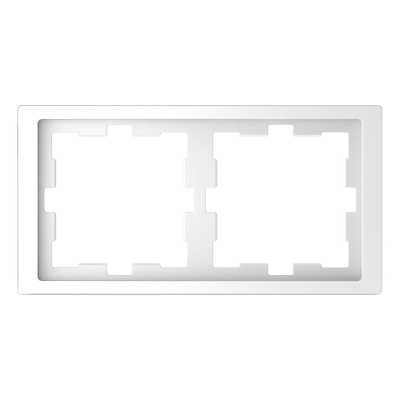 Рамка 2-постовая Schneider Electric Merten D-Life MTN4020-6535