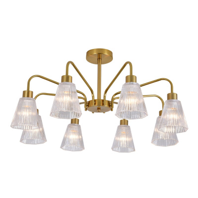 Люстра на штанге Escada Berzelia 150001/8R Copper ES0000029