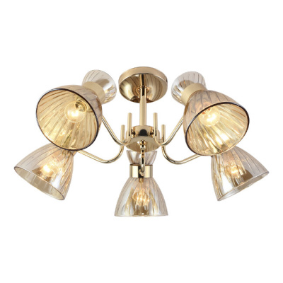 Люстра на штанге Seven Fires Aura SF3345/5C-FGD-AM