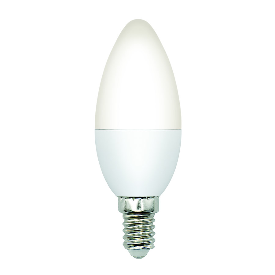 Лампа светодиодная диммируемая Volpe Optima LED-C37-6W/3000K/E14/FR/DIM/SLS UL-00009225