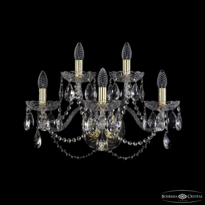 Бра Bohemia Ivele Crystal 1402B/3+2/195/XL G