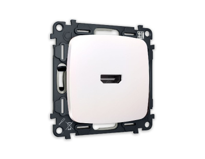 Комплект механизма розетки HDMI 2.0 40V/500mA 2.0GHz 5-18Gbit/s Ambrella Volt Omega MO214010