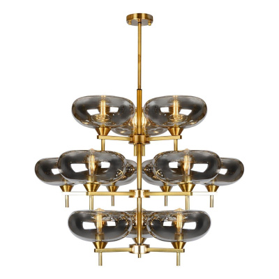 Подвесная люстра iLamp Rivoli 6607/12 GD