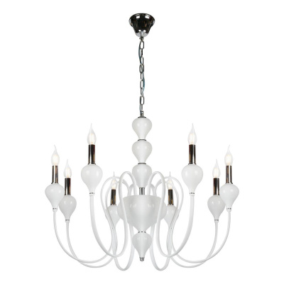 Подвесная люстра iLamp Lady 88003-8 WH