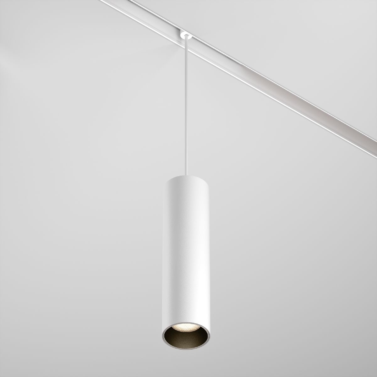 Трековый подвесной магнитный светильник Maytoni Focus LED TR041-2-12W3K-W