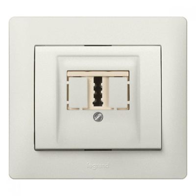 Лицевая панель Legrand Galea Life розетки TDO перламутр 771547