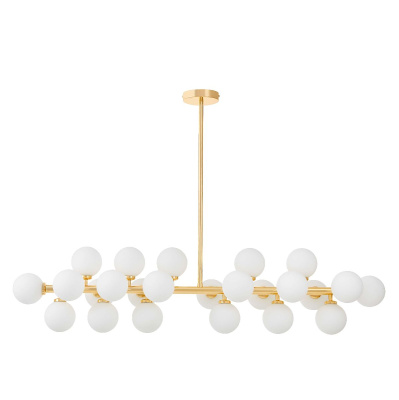 Люстра на штанге Lumina Deco Marsiada LDP 6033-24 GD