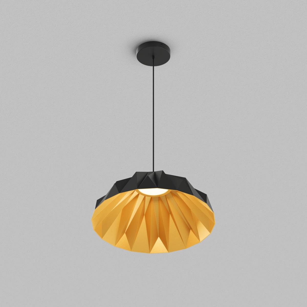Подвесной светильник Denkirs Origami DK6655-BK+SG