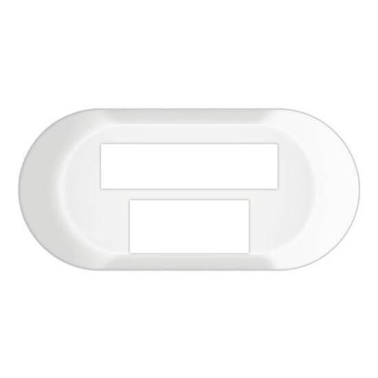 Лицевая панель Legrand Celiane коммутатора на 6 портов RJ45 белая 068254