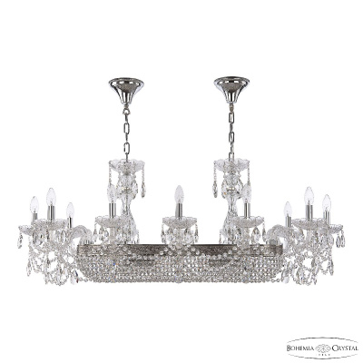 Подвесная люстра Bohemia Ivele Crystal 1453/12/195/800 Ni