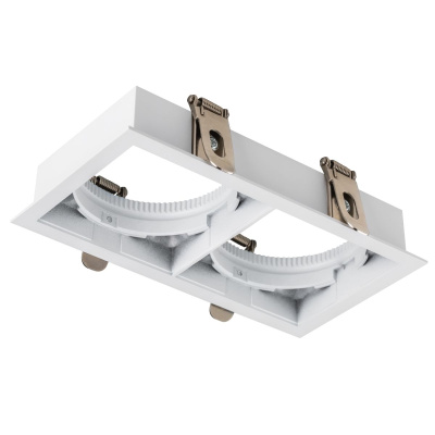 Рамка двойная квадратная встраиваемая для светодиодных модулей 0750xx Lightstar Stella 075226