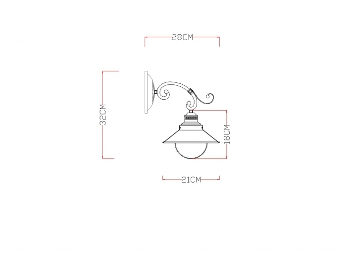 Бра Arte Lamp 7 A4577AP-1WG