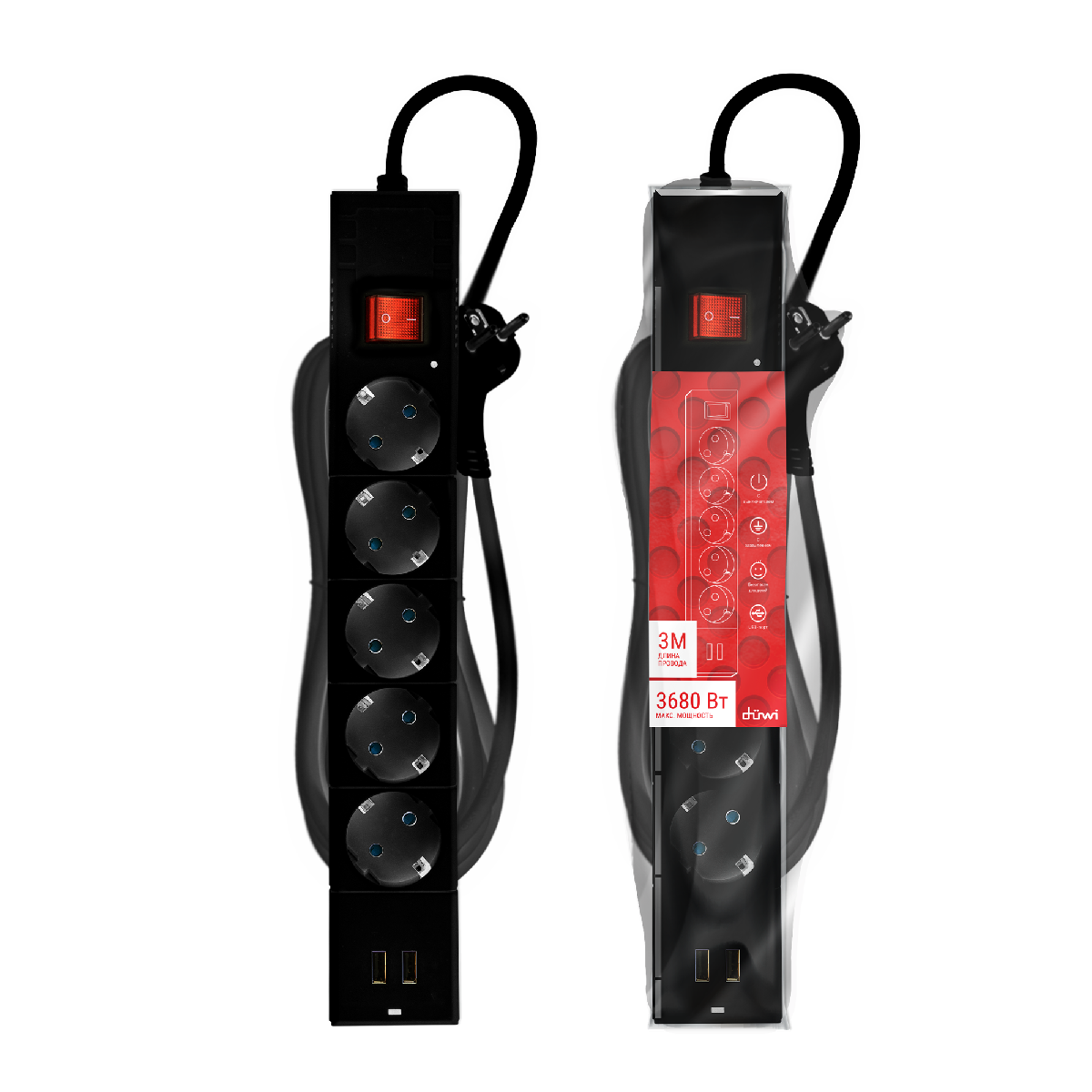 Удлинитель Duwi 32080 7