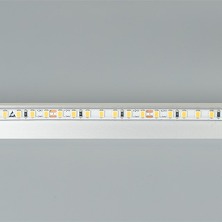 Светодиодная лента герметичная Arlight RTW-PS-A140-7mm 24V Warm2400 (10 W/m, IP67, 5m) (CRI>90) 058508