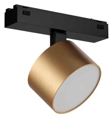 Трековый магнитный светильник iLedex Vision 4825-047-D90-10W-110DG-4000K-SGD