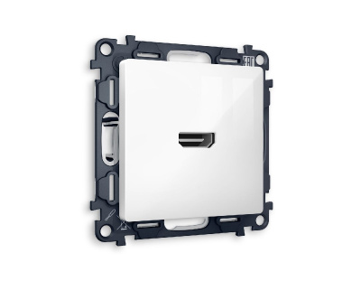 Комплект механизма розетки HDMI 2.0 40V/500mA 2.0GHz 5-18Gbit/s Ambrella Volt Alfa MA114010