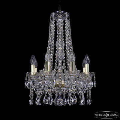 Подвесная люстра Bohemia Ivele Crystal 1413/8/141/h-59 G