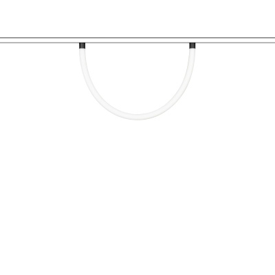 Трековый магнитный светильник Arlight MAG-ORIENT-TUBE-ELASTIC-2620-R30-L1000-14W Day4000 (BK, 360 deg, 48V) 041643