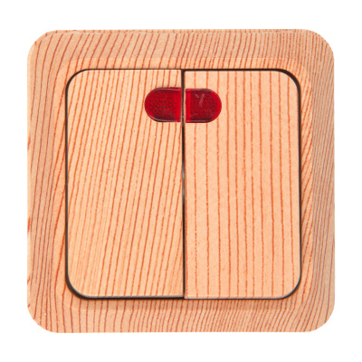 Выключатель 2-клавишный General 477035