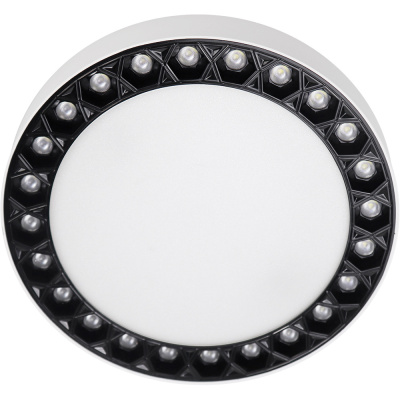 Точечный светильник iLedex Mercury 5552-36W-D217-3/4K-WH+BK