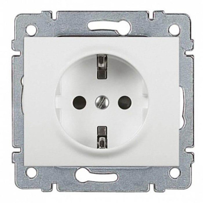 Розетка 2К+3 Legrand Galea Life 16A 250V с/з автоматические клеммы белая 771062