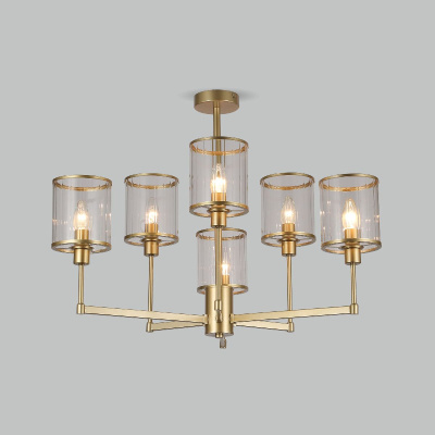 Люстра на штанге Eurosvet Inari 60144/6 золото a061942